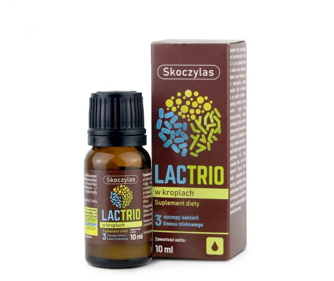 Lactrio probiotyk w kroplach 30ml Skoczylas