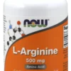 L-Arginine 500mg 100 kapsułek Now Foods
