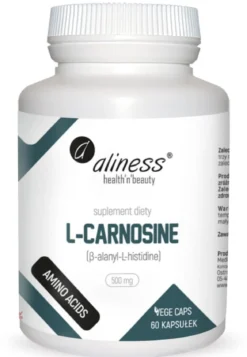 L-Carnosine500mg 60 kapsułek Vege Aliness