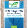 Len Brązowy - Siemię Lniane BIO 400g Bio Planet