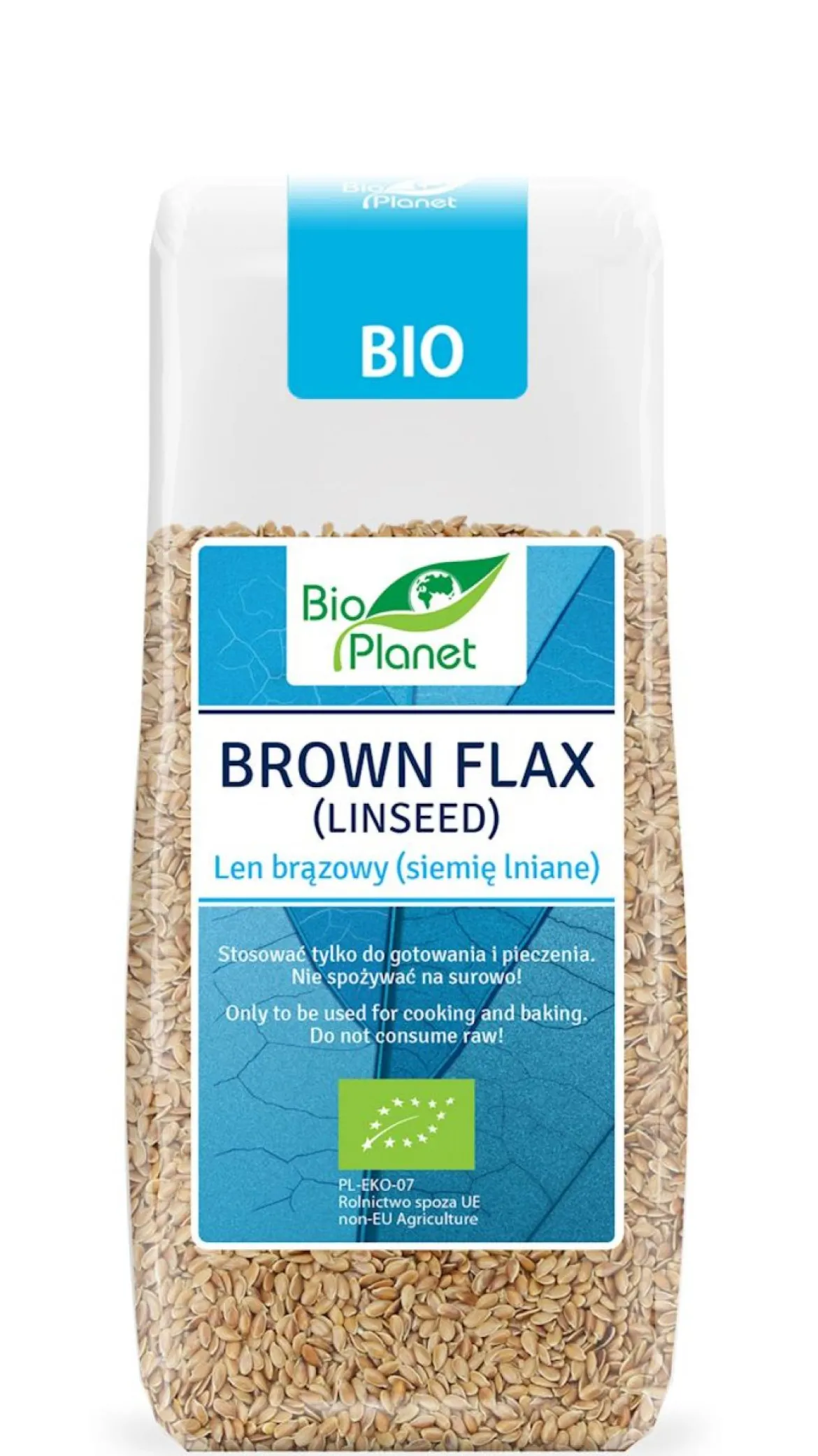 Len Brązowy (Siemię Lniane) BIO 200g Bio Planet