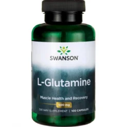 L-Glutamina 500mg 100kaps Swanson