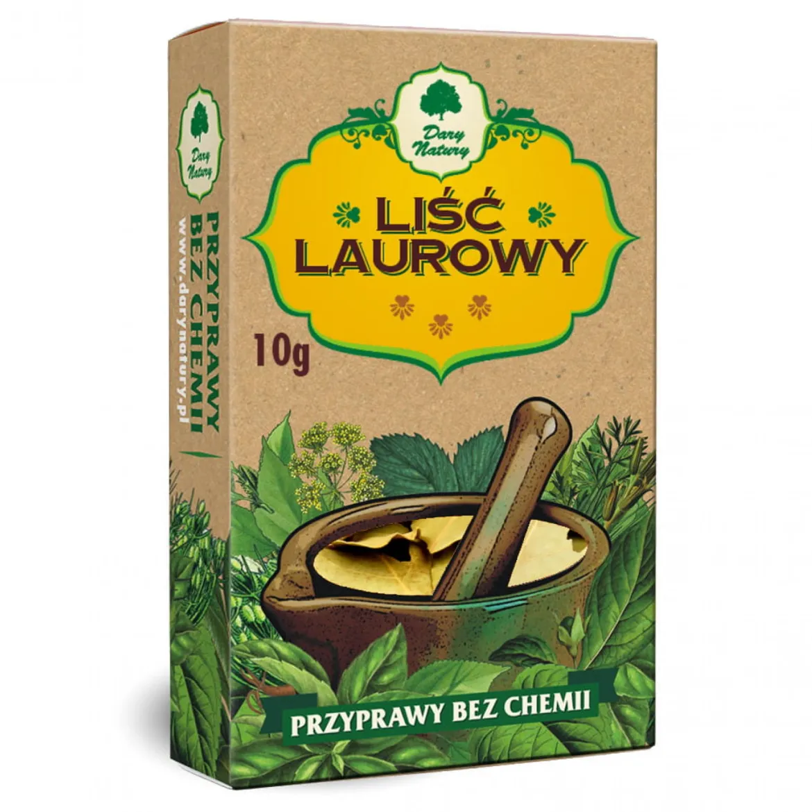Liść laurowy (kartonik) 10g Dary Natury