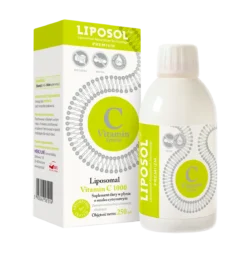 Liposol C 1000 Liposomalna Witamina C 1000 (Buforowana) 250 ml Smak Cytrynowy Aliness