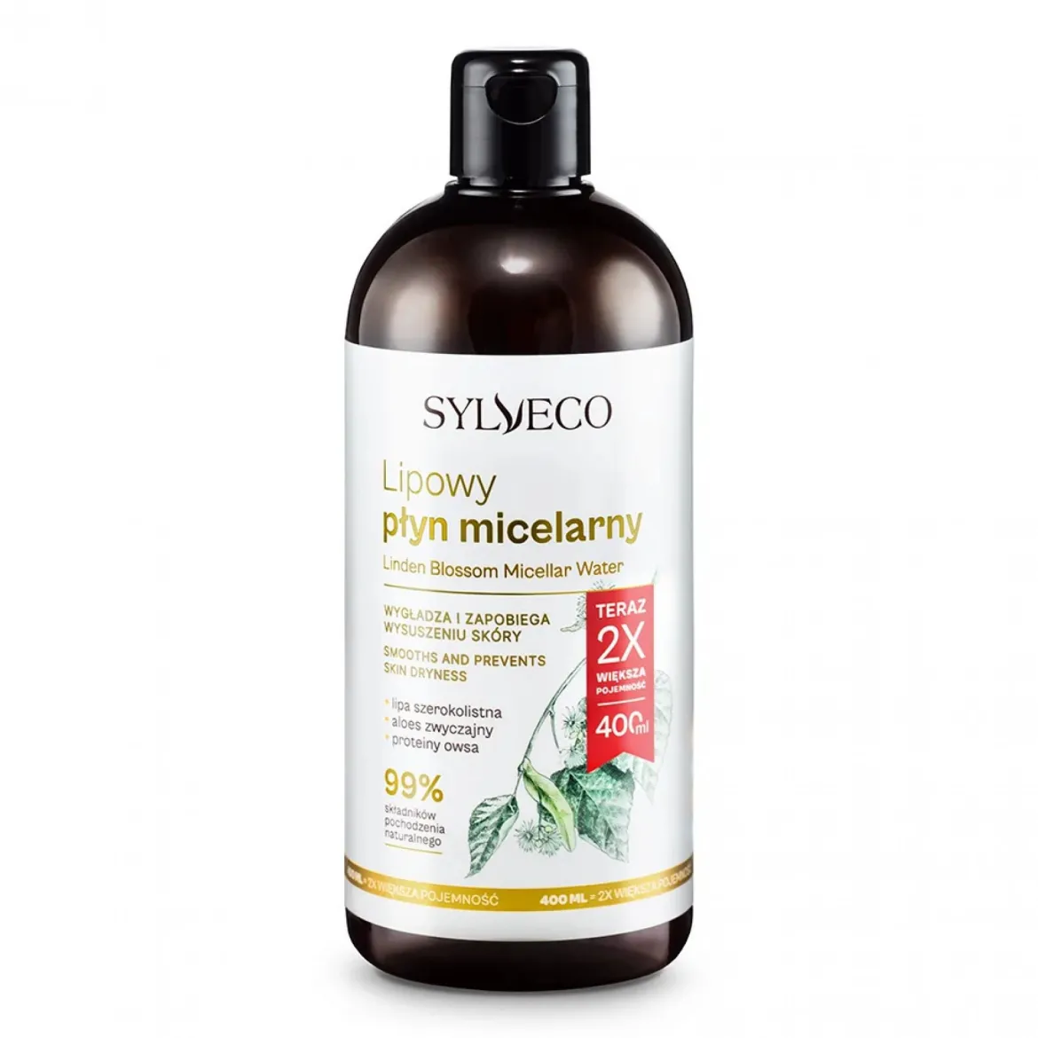 Lipowy płyn micelarny 400ml Sylveco