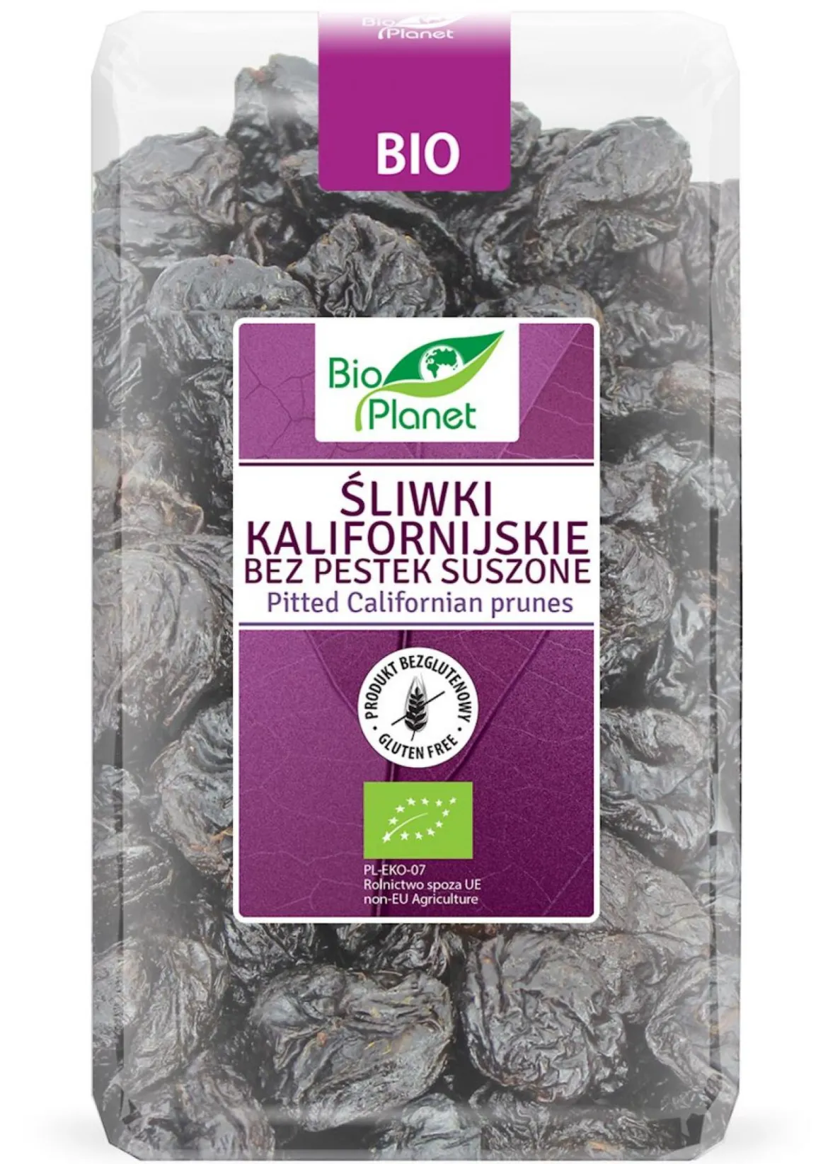 Śliwki Kalifornijskie bez pestek BIO 1kg Bio Planet