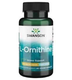L-Ornityna 500mg 60kaps Swanson