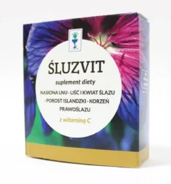 Śluzvit pastylki do ssania bez cukru 80g Planta-lek