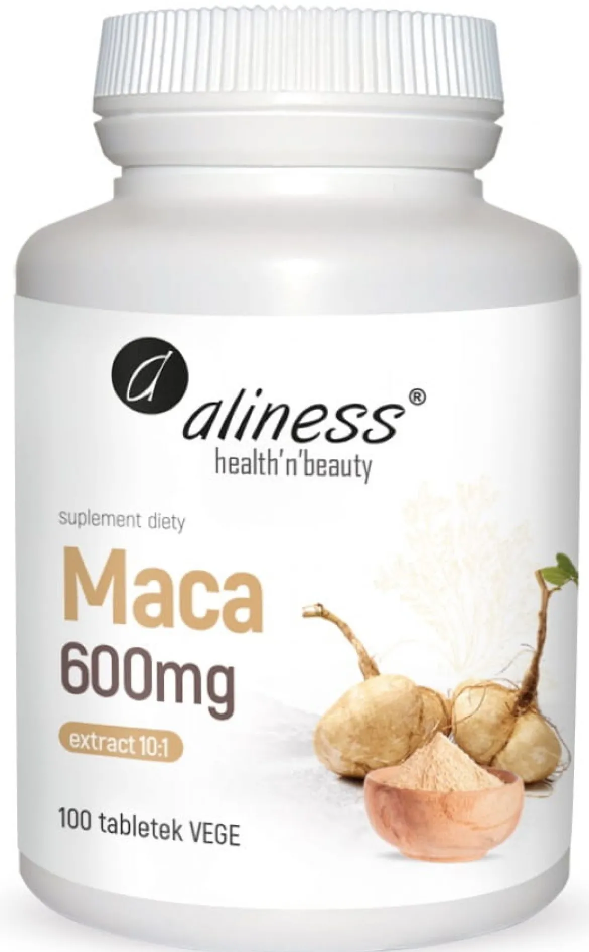 Maca 600mg 60 kaps Aliness