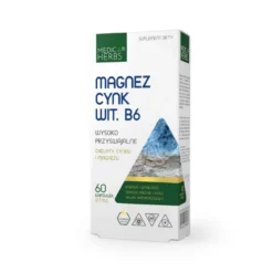 Magnez Cynk Wit. B6 60 kaps. Medica Herbs