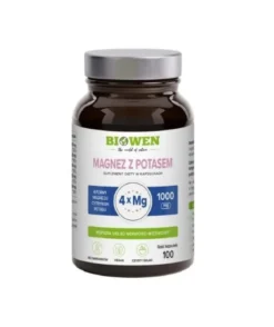 Magnez z potasem 100 kapsułek Biowen