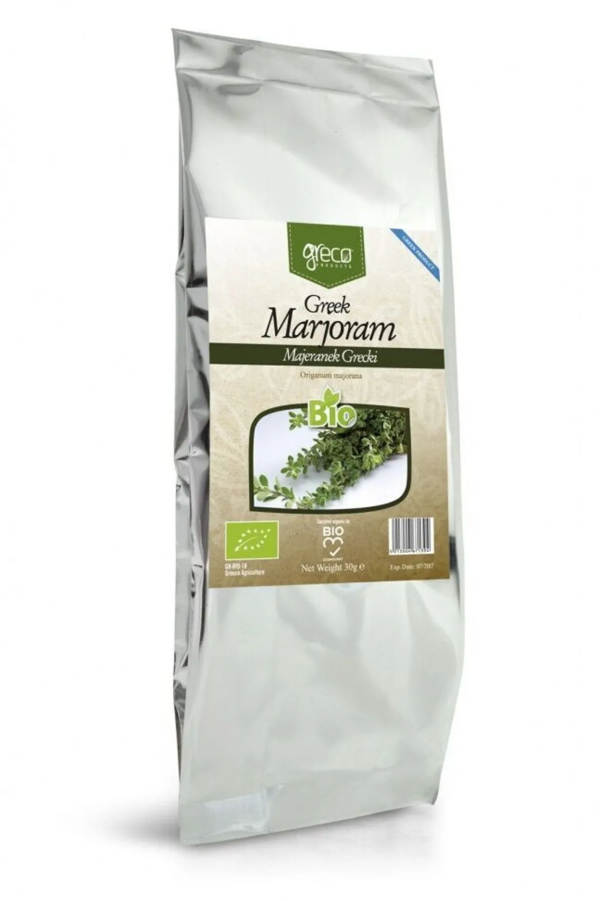 Majeranek Grecki BIO 30g Greco Products