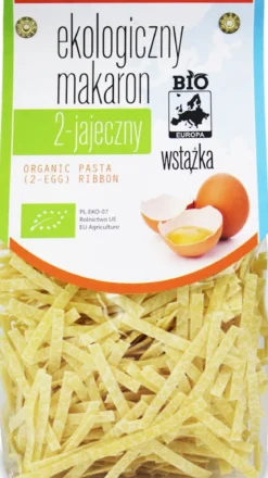 Makaron (2-jajeczny) wstążka BIO 250g Bio Europa