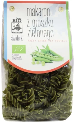 Makaron (Z Groszku Zielonego) Świderki BIO 250g Bio Planet
