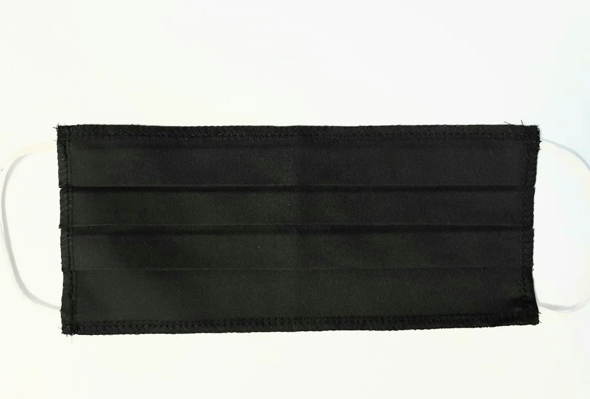 Maseczka ochronna na twarz StreetWear 100% bawełna czarna