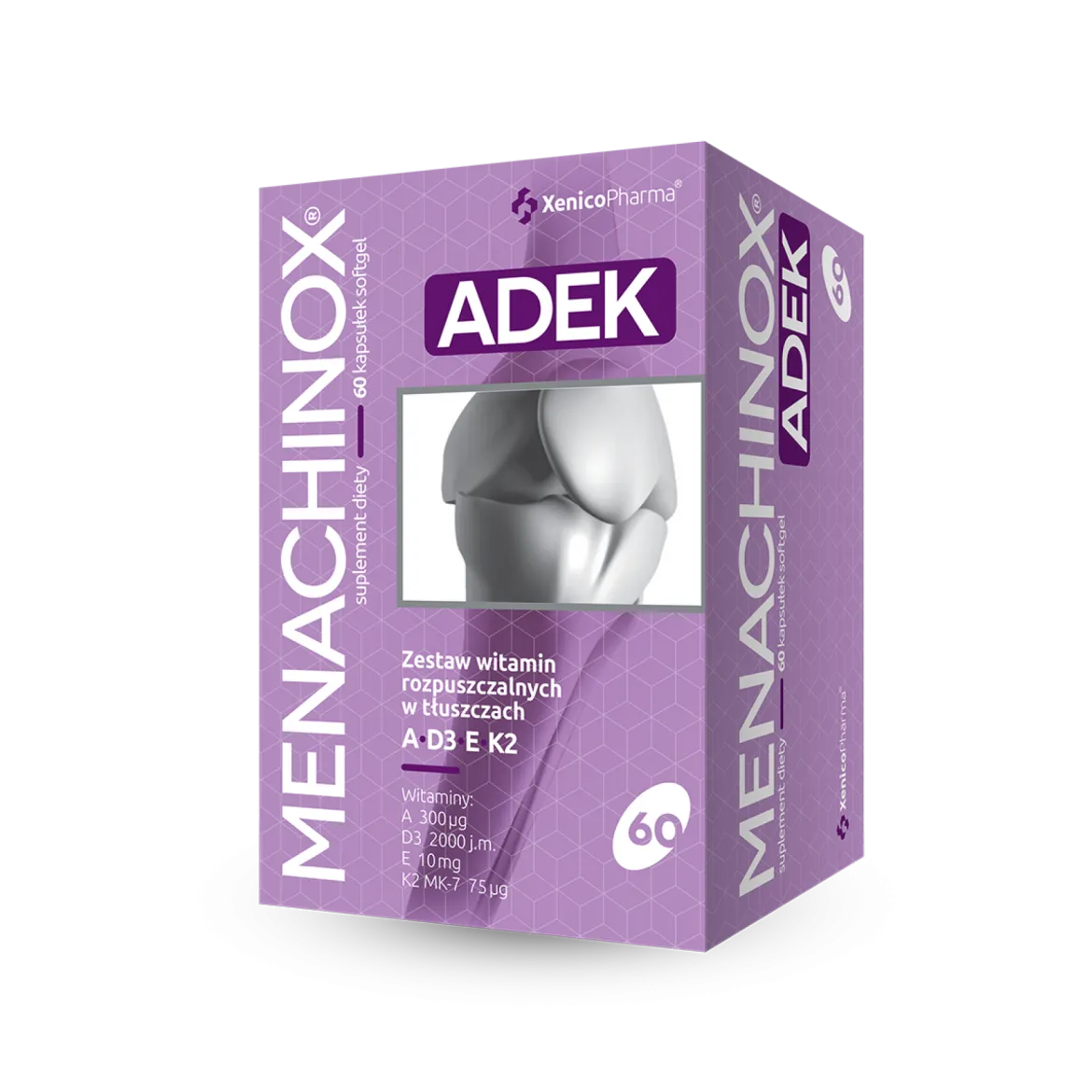 Menachinox ADEK 60kaps. XenicoPharma
