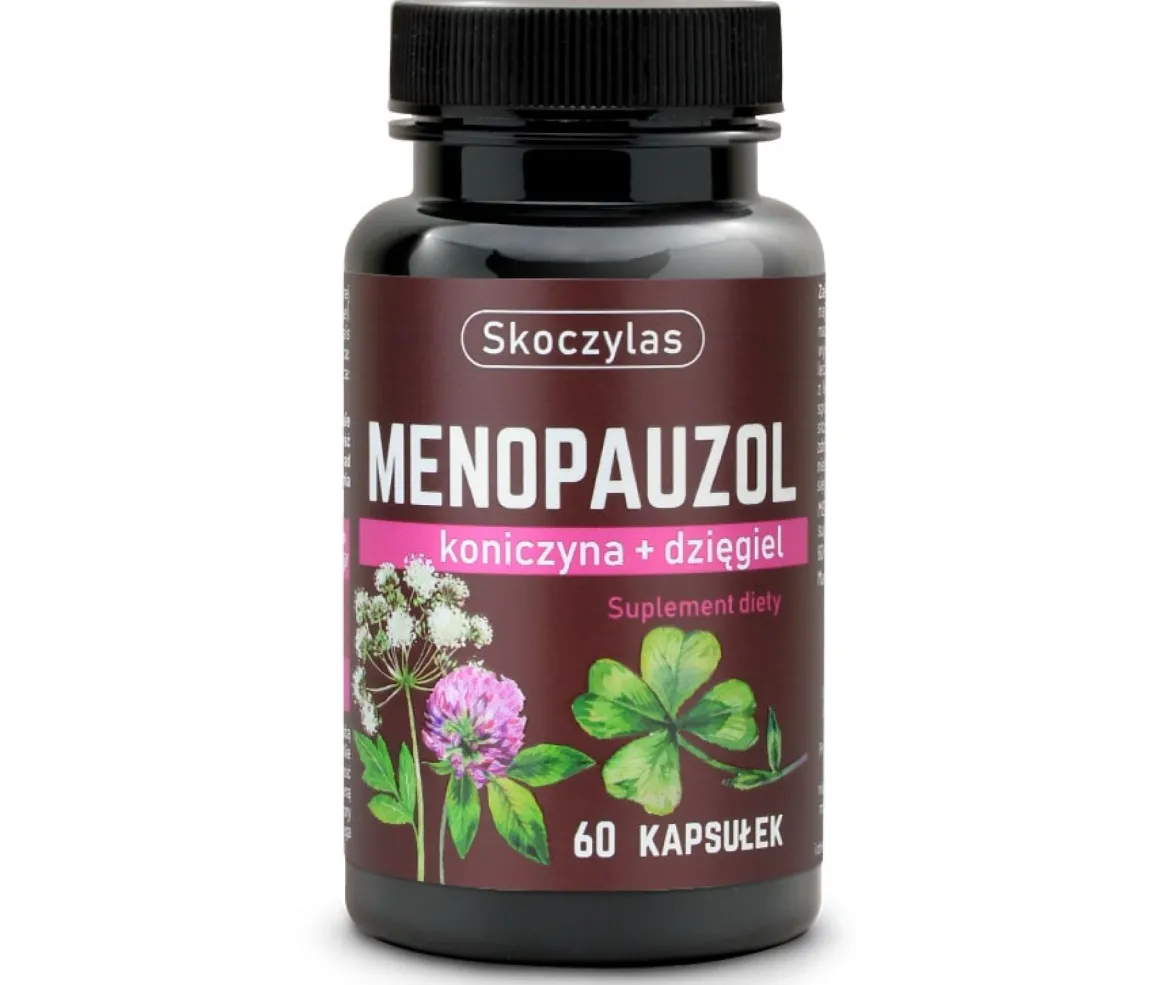 Menopauzol koniczyna+ dzięgiel 60 kapsułek Skoczylas