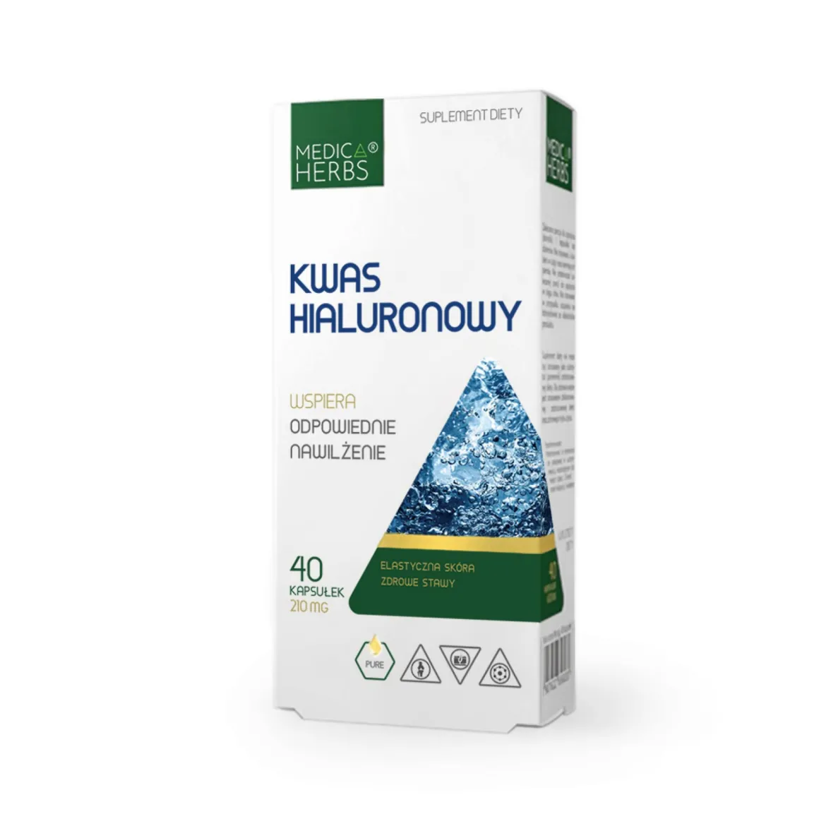 MH Kwas Hialuronowy 40 kaps. Medica Herbs