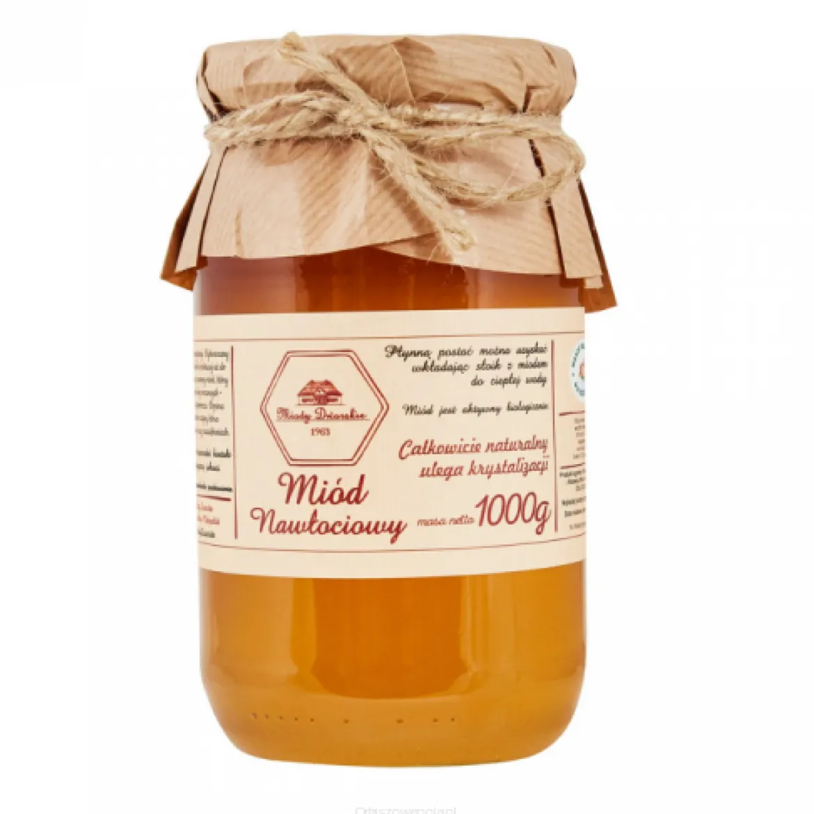 Miód nawłociowy 1kg Miody Dworskie