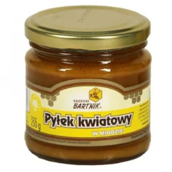 Miód z Pyłkiem 250g Bartnik Sądecki