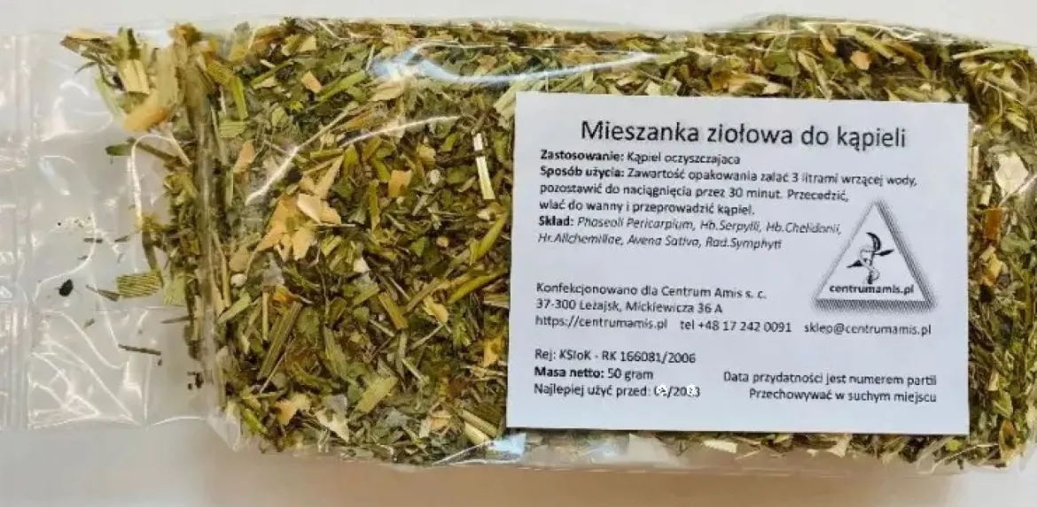 Mieszanka ziołowa do kapieli 50g Amis