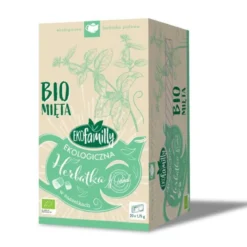 Mięta Herbatka owocowa ekologiczna ekspresowa 20x1,75g EkoFamilly