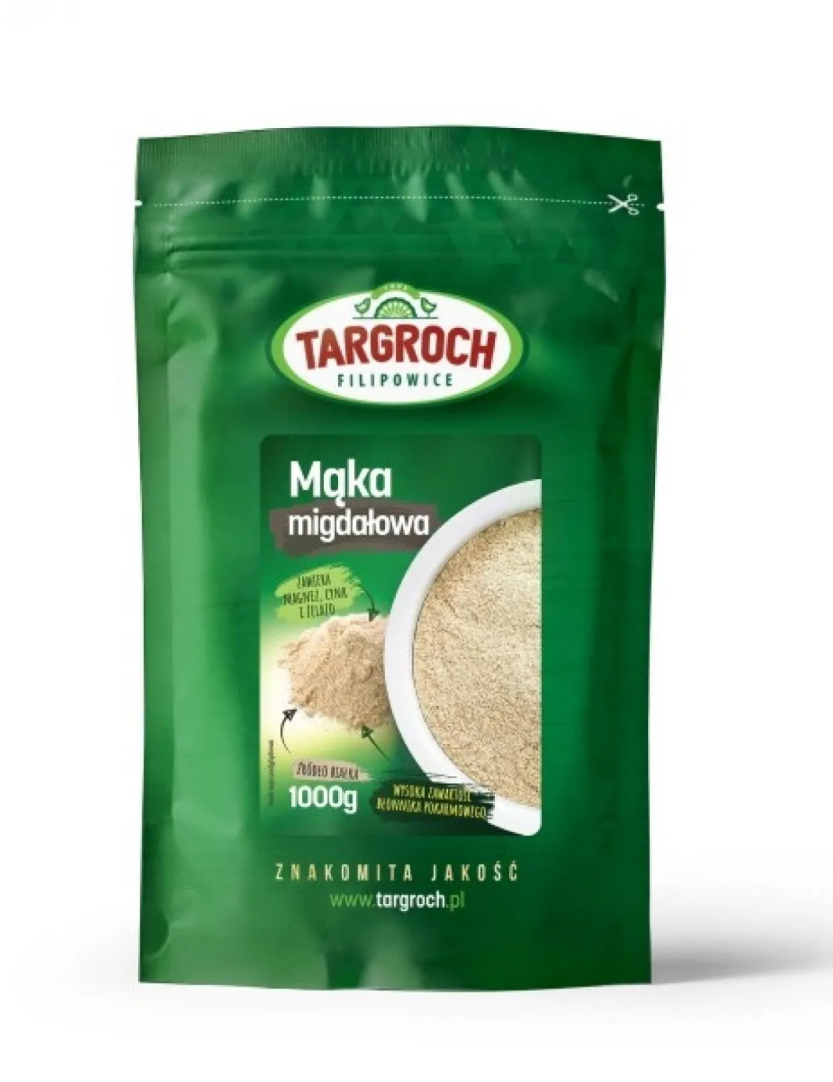 Mąka migdałowa 1kg Targroch