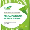 Mąka Pszenna Razowa typ 2000 BIO 1kg Bio Planet