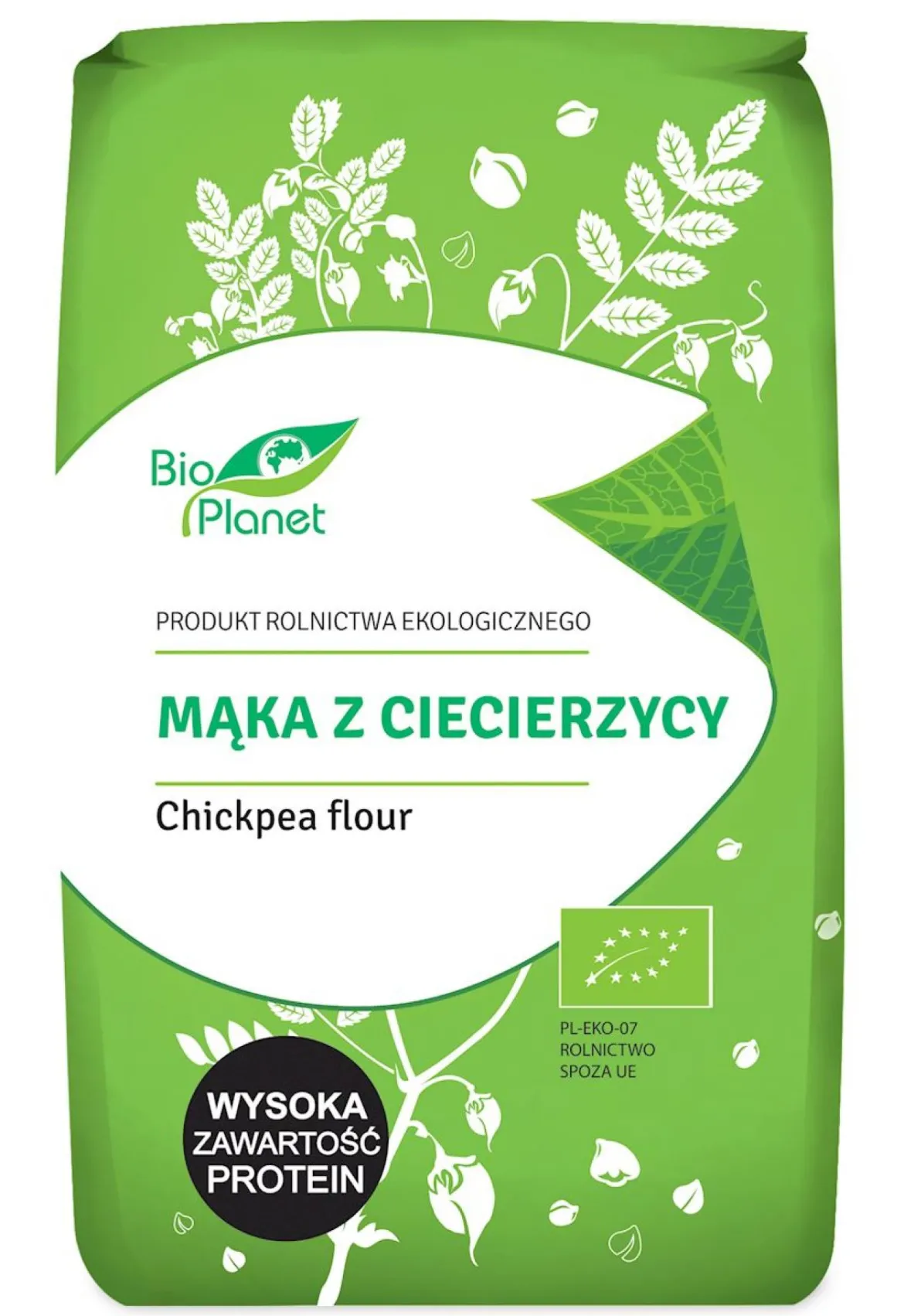 Mąka z Ciecierzycy BIO 400g Bio Planet