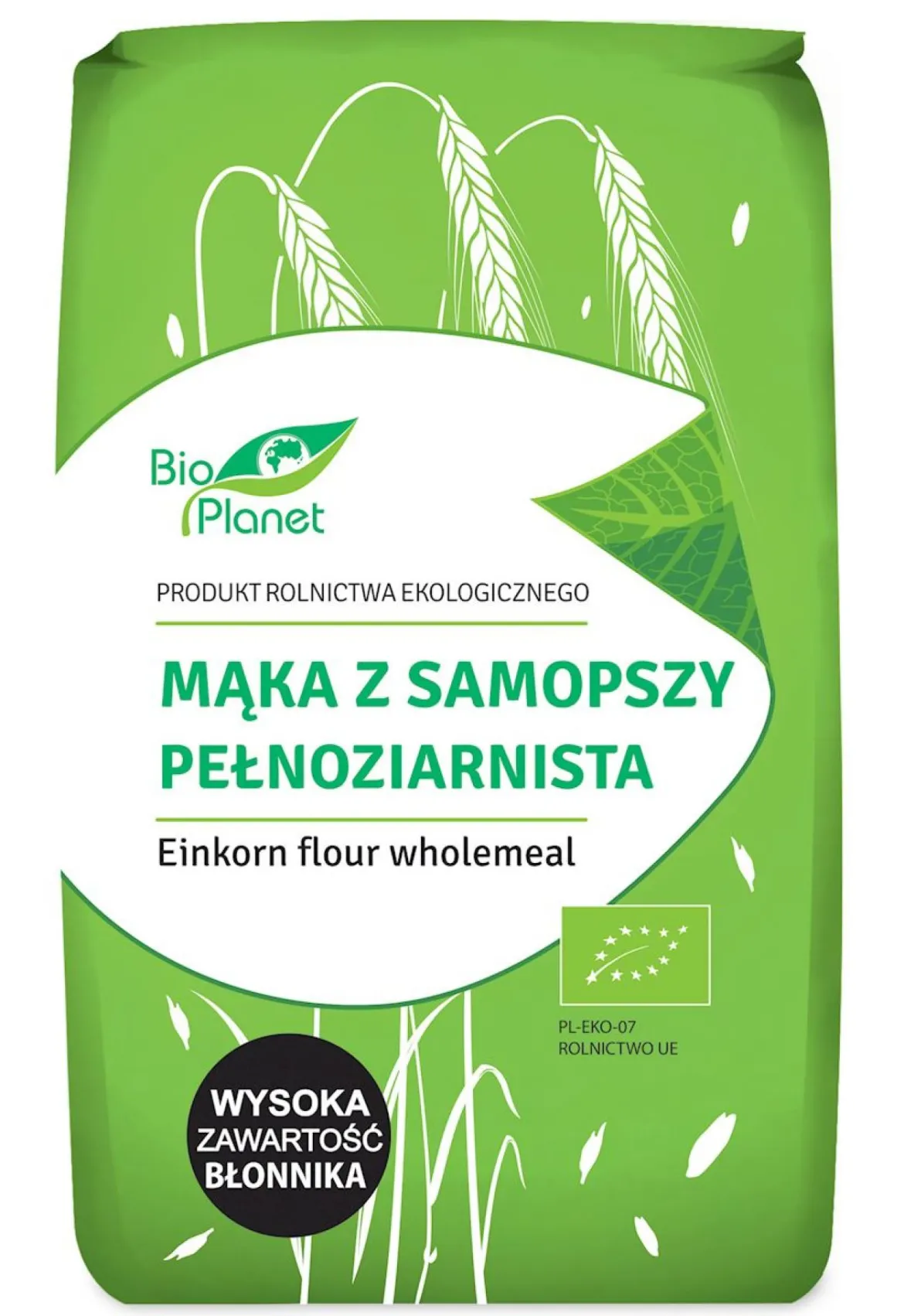 Mąka z Samopszy Pełnoziarnista BIO 500g Bio Planet