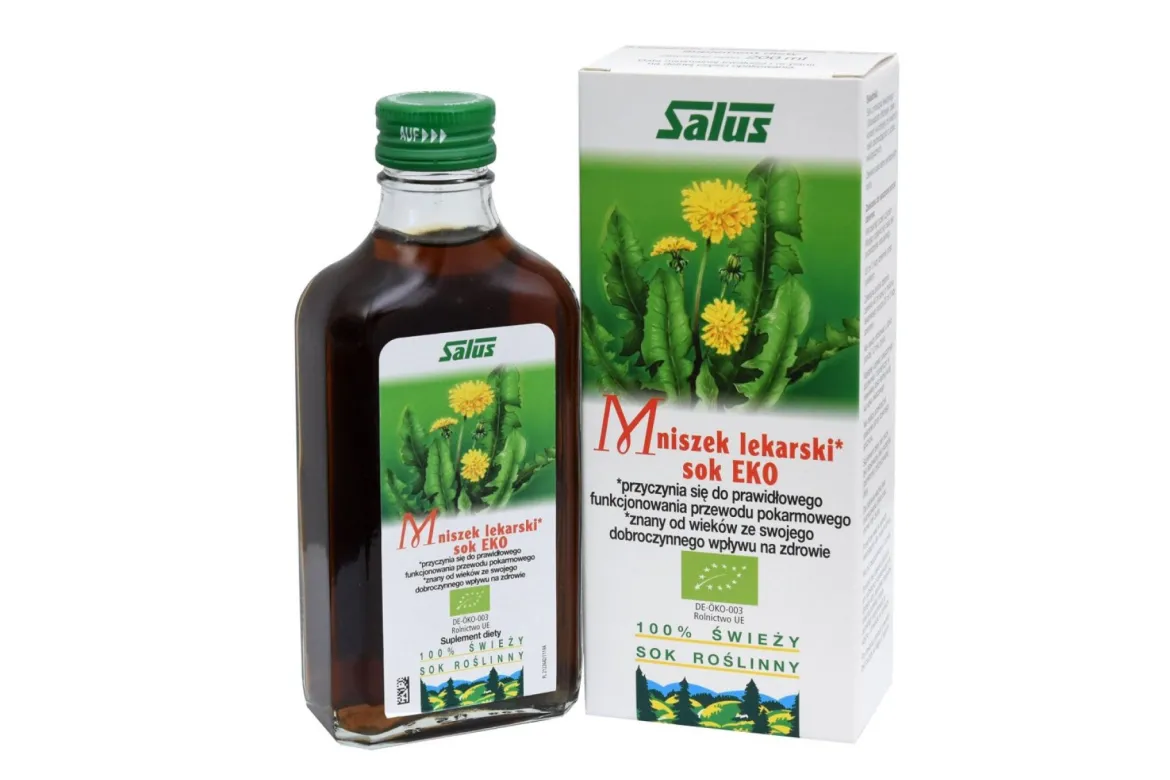 Mniszek lekarski sok EKO 200ml Salus