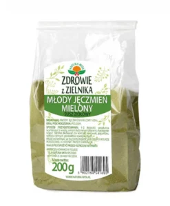 Młody jęczmień zielony mielony 200g Natura Wita