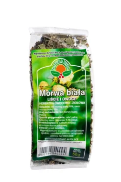 Morwa biała Liście i owoce 50g Natura Wita