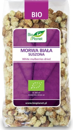 Morwa Biała suszona BIO 250g Bio Planet