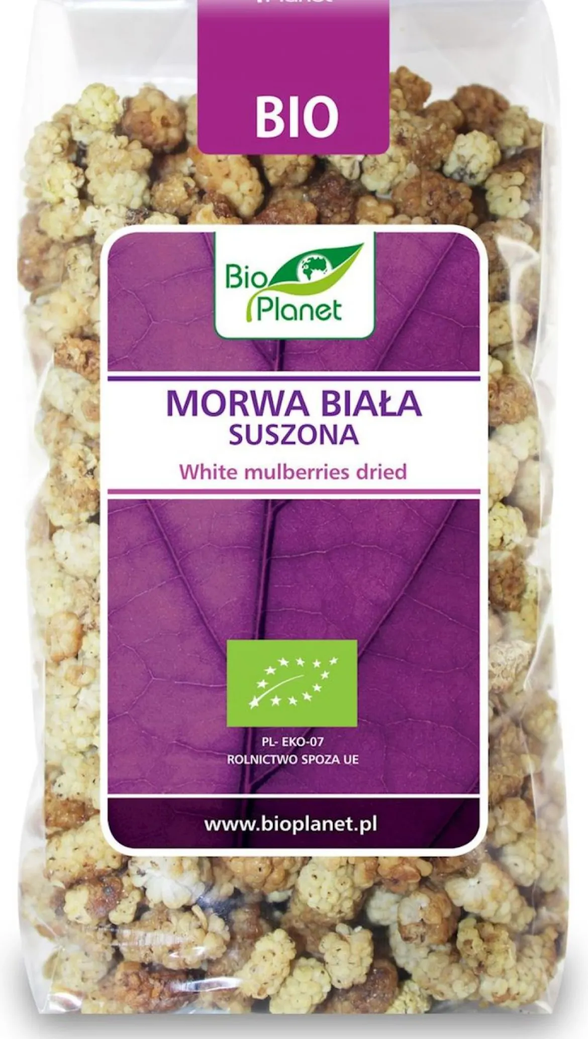 Morwa Biała suszona BIO 250g Bio Planet