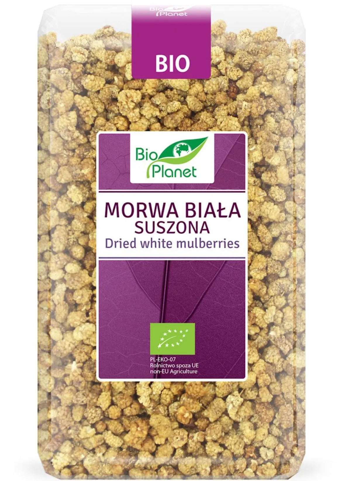 Morwa Biała suszona BIO 1kg Bio Planet