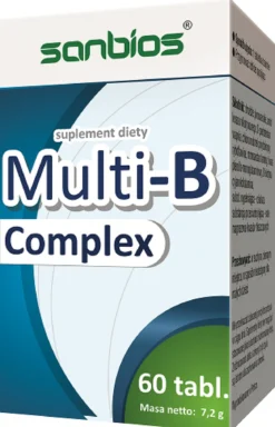 Multi-B Complex 60 tabletek Sanbios