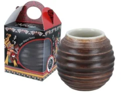 Naczynie do Yerba Mate Brazowe 400ml