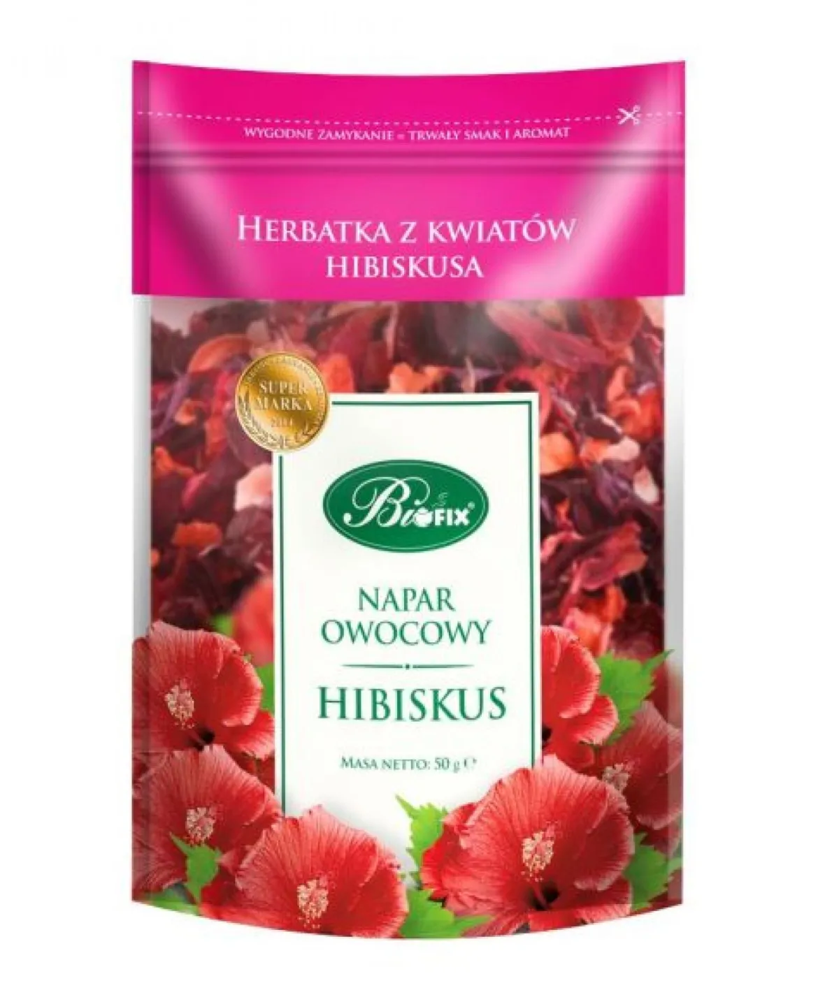 Napar owocowy Hibiskus 50g BiFix