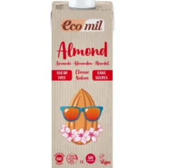 Napój migdałowy Classic bez cukru BIO 1l Ecomil