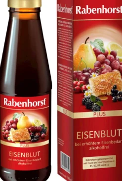 Napój Owocowo-ziołowy z żelazem i witaminami 450ml Rabenhorst