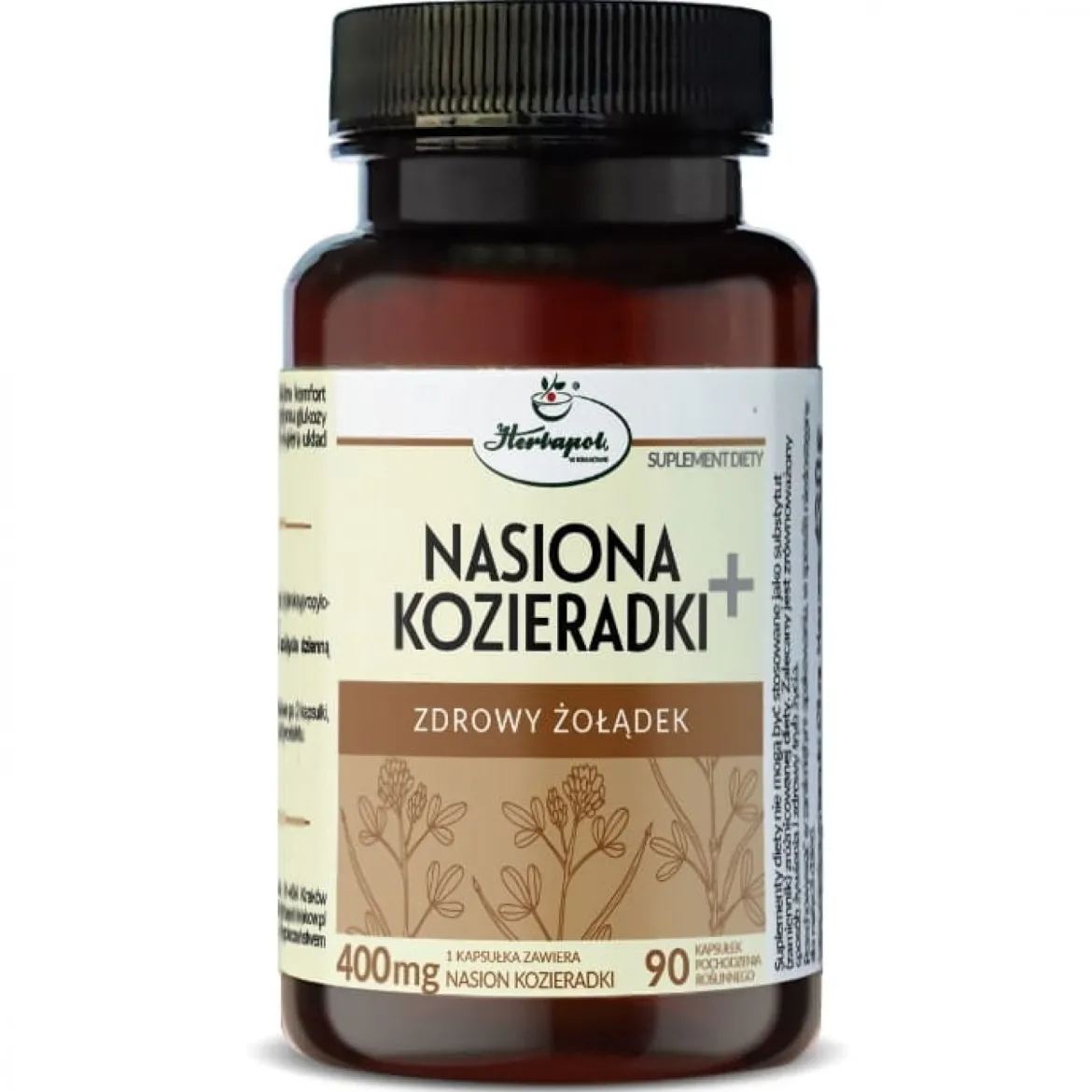 Nasiona kozieradki 90 kapsułek Herbapol Kraków