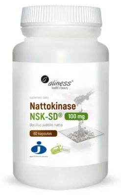 Nattokinase NSK-SD® 100 mg x 60 Vege Caps Aliness