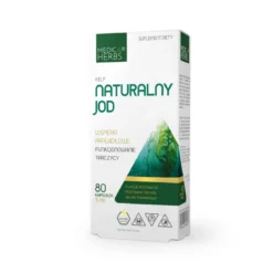 Naturalny Jod Kelp 80 kaps. Medica Herbs