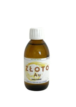 Niejonowe Złoto Au Koloidalne 25 PPM 200ml Nature Biotic