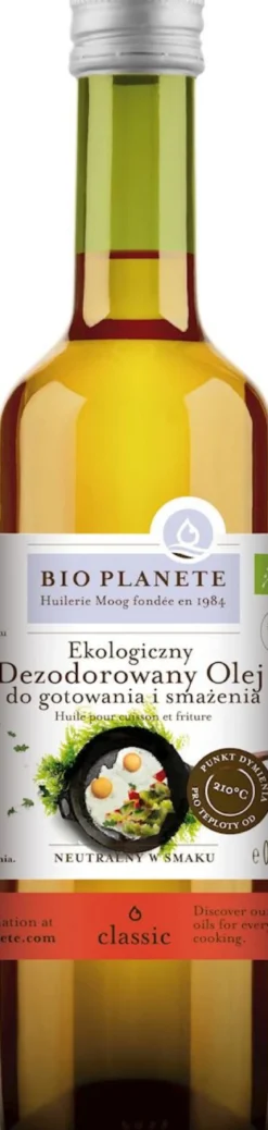 Olej do gotowania i smażenia BIO 500ml Bio Planete