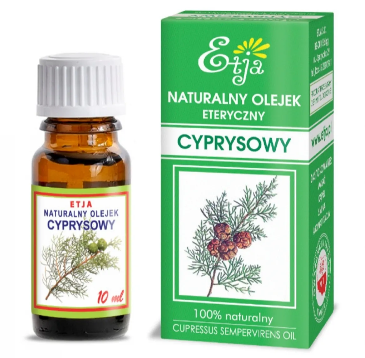Olejek Cyprysowy 10ml Etja