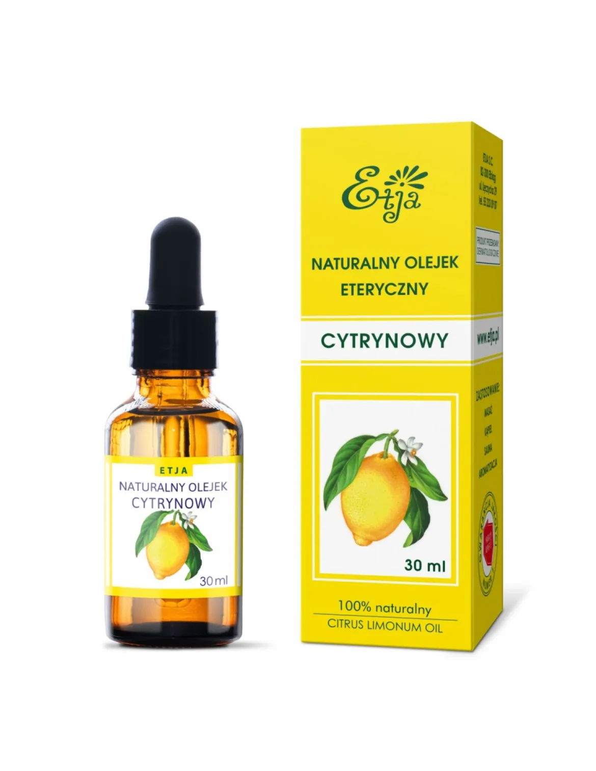 Olejek Cytrynowy 30ml Etja