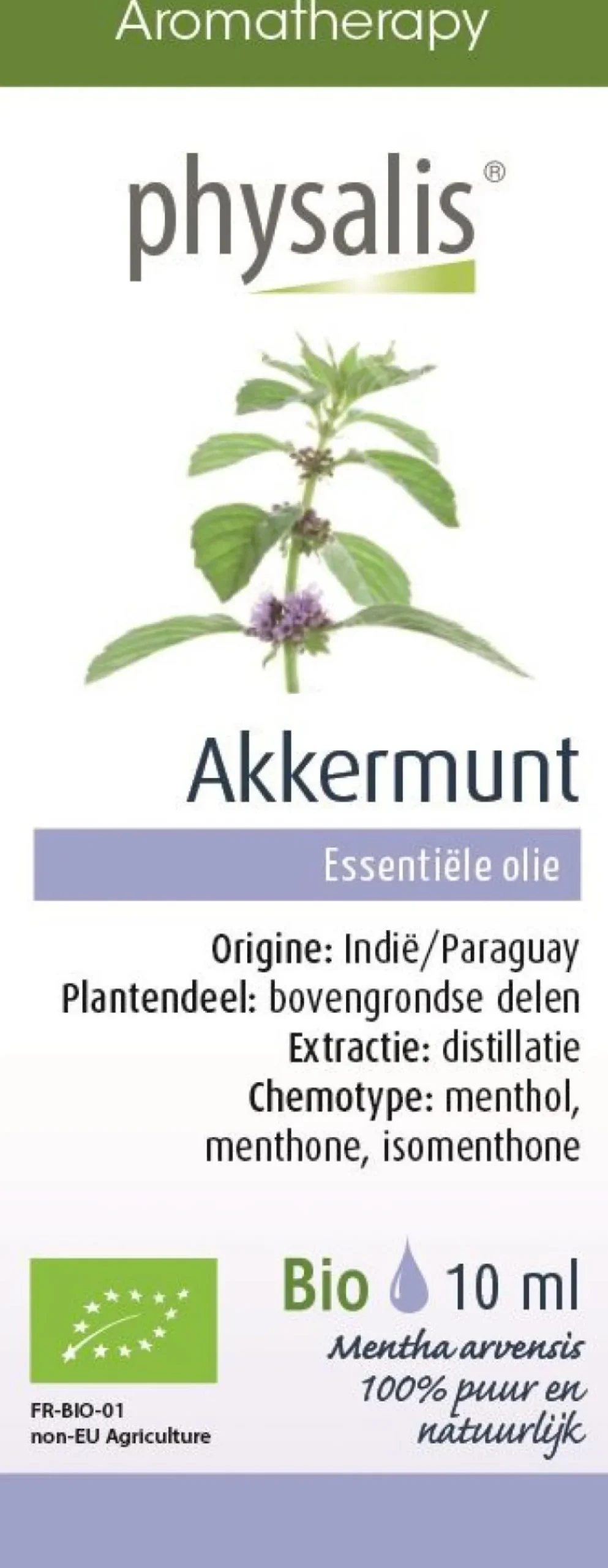 Olejek Eteryczny Mięta Polna (Akkermunt) BIO 10ml Physalis