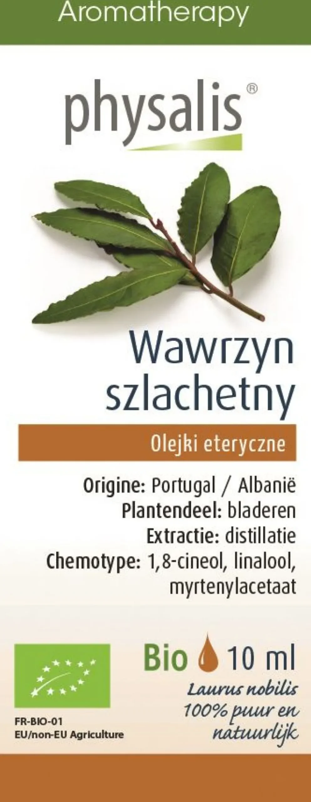Olejek Eteryczny Wawrzyn Szlachetny BIO 10ml Physalis